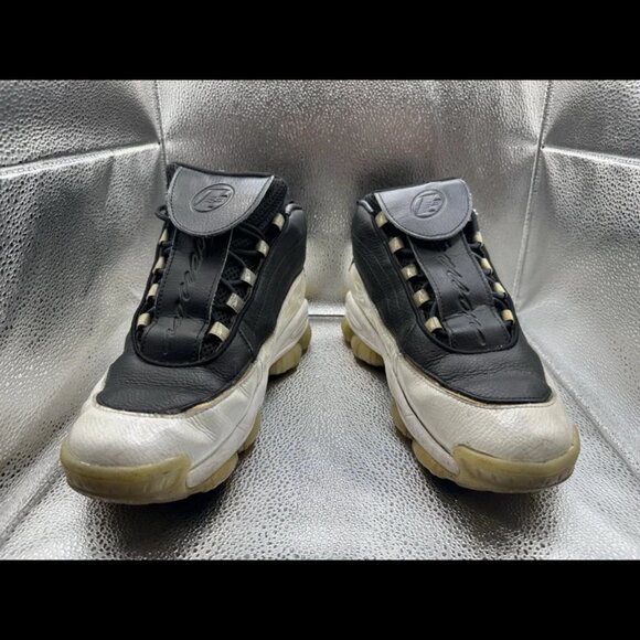 RARE 🚀 Size 10.5 - Reebok Shoes - 2018 Iverson‎ Legacy Mens - Black White Red - Picture 4 of 11